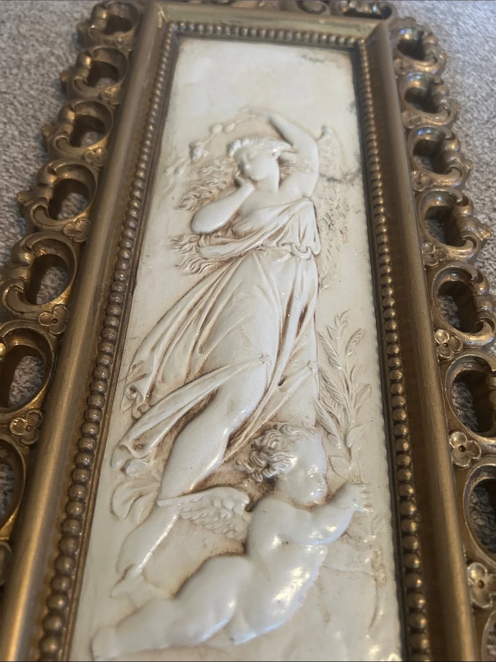 Vintage 1978 Home Interior wall decor set of 2